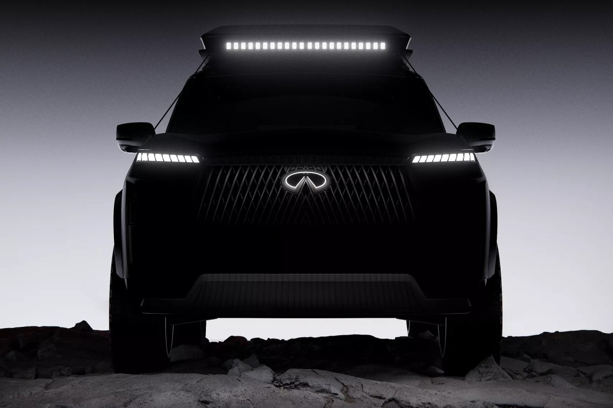 Infiniti將在蒙特羅汽車週推出三款汽車，其中一款是QX80 Terrain版本，這輛車擁有更強悍的越野性能表現。