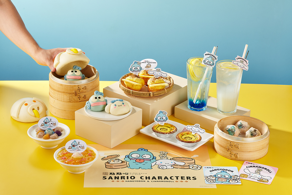 限時限量!點點心 X 三麗鷗人魚漢頓、大耳狗喜拿夢幻聯名八大新品登場。(示意圖:品牌提供)