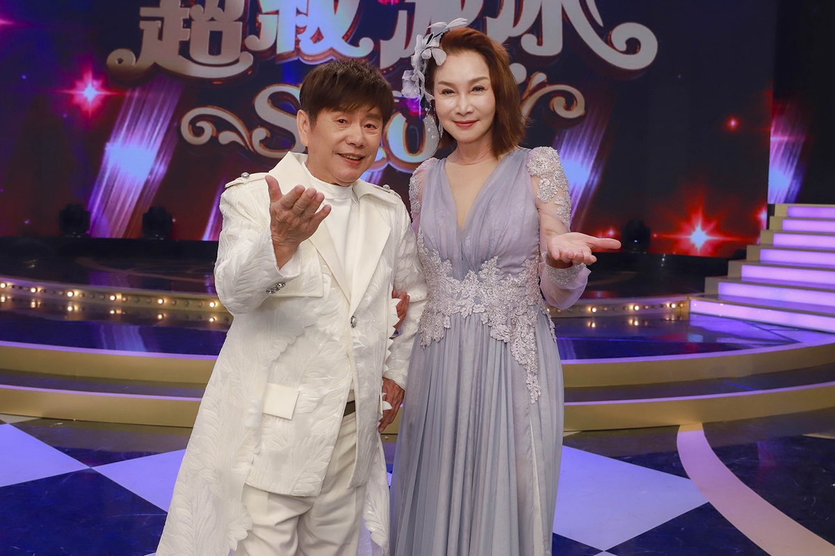 【車勢星聞】《超級冰冰Show》黃西田、張瓊姿再現「百萬秀場絕代風華」。（圖：民視提供） 