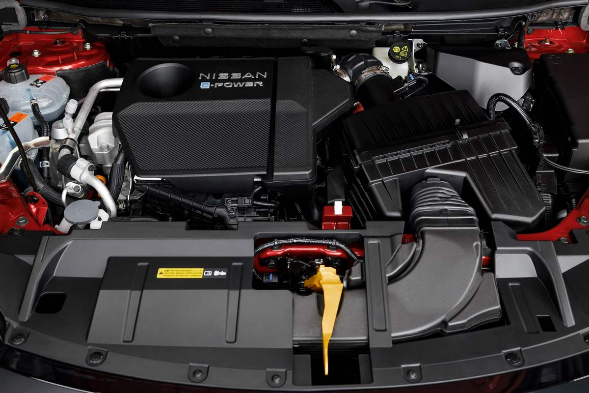 Qashqai e-Power具有202hp馬力、22.2km/L平均油耗、1,200功力行駛里程。