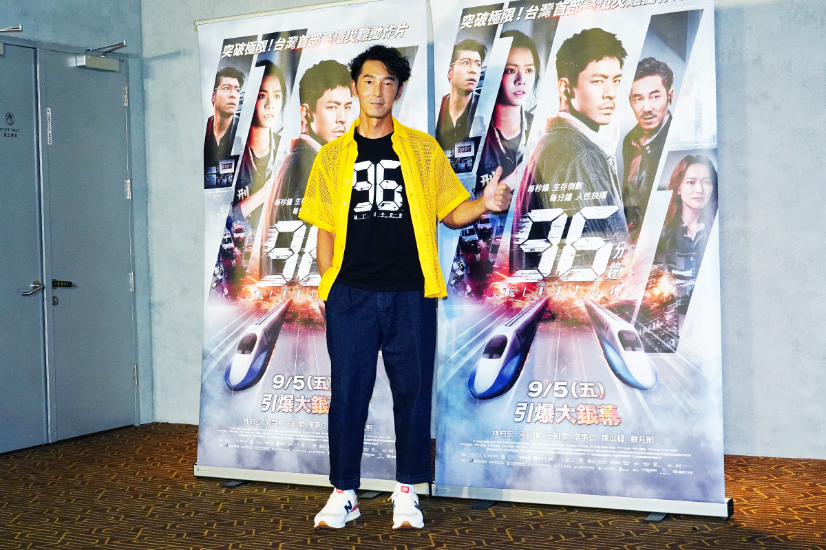 【車勢星聞】影音／電影《96分鐘》主要演員李李仁。（圖：車勢星聞） 