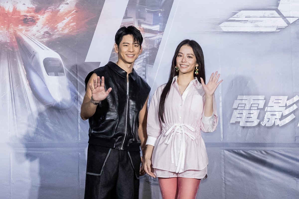 【車勢星聞】台灣以高鐵為題材的災難動作電影《96分鐘》舉辦首映會。(圖:華影國際提供)