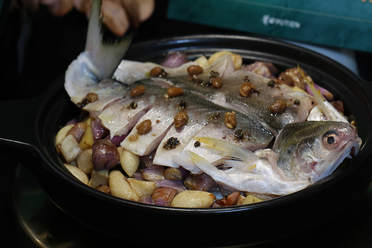 「莆田PUTIEN」海味季主打豆釀金香午仔魚。(示意圖)