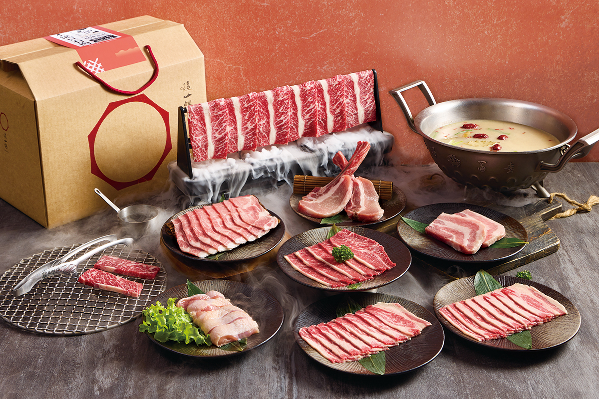 燒肉同話 × 這一鍋首度聯名推《雙饗禮盒》限量500組。(示意圖:品牌提供)