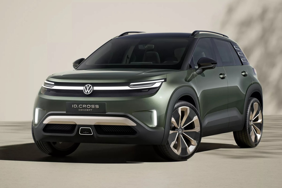 Volkswagen發表了全新電動概念休旅車ID. Cross,這款車預覽了即將於2026年量產的入門電動跨界車。