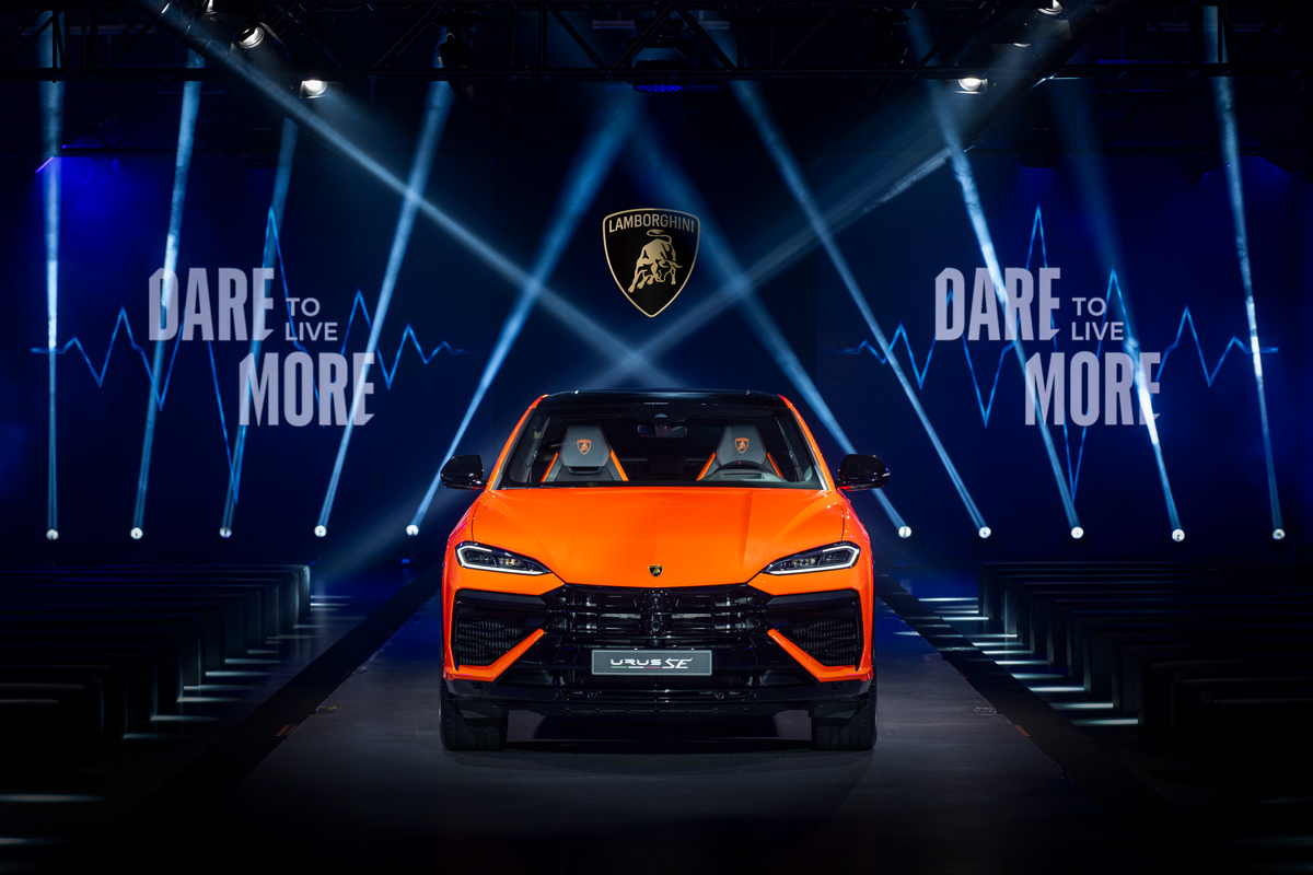 2024年Lamborghini帶來插電式Urus SE，預計2029年新一代Urus也會是插電式油電系統。