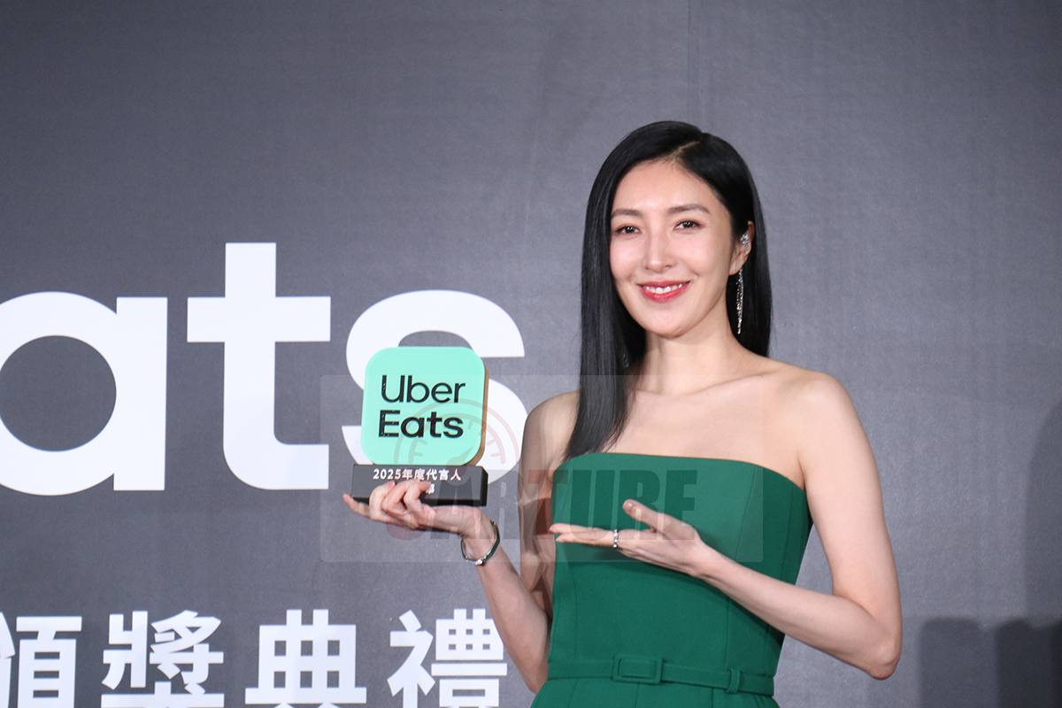 【車勢星聞】影音／楊謹華代言Uber Eats，與「楊弟弟」世紀大合體拍廣告。（圖：車勢星聞）