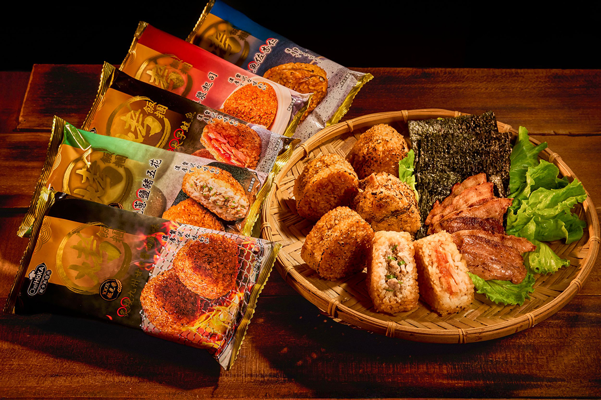 中秋烤肉告別吐司時代!荷卡料理所「烤飯糰」多元口味一次滿足。(示意圖:品牌提供)