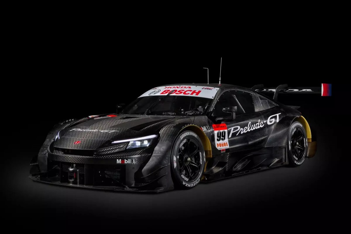 Honda正式揭開Prelude GT Prototype的神秘面紗，這輛車將在2026年參戰Super GT日本頂級賽事GT500級別。