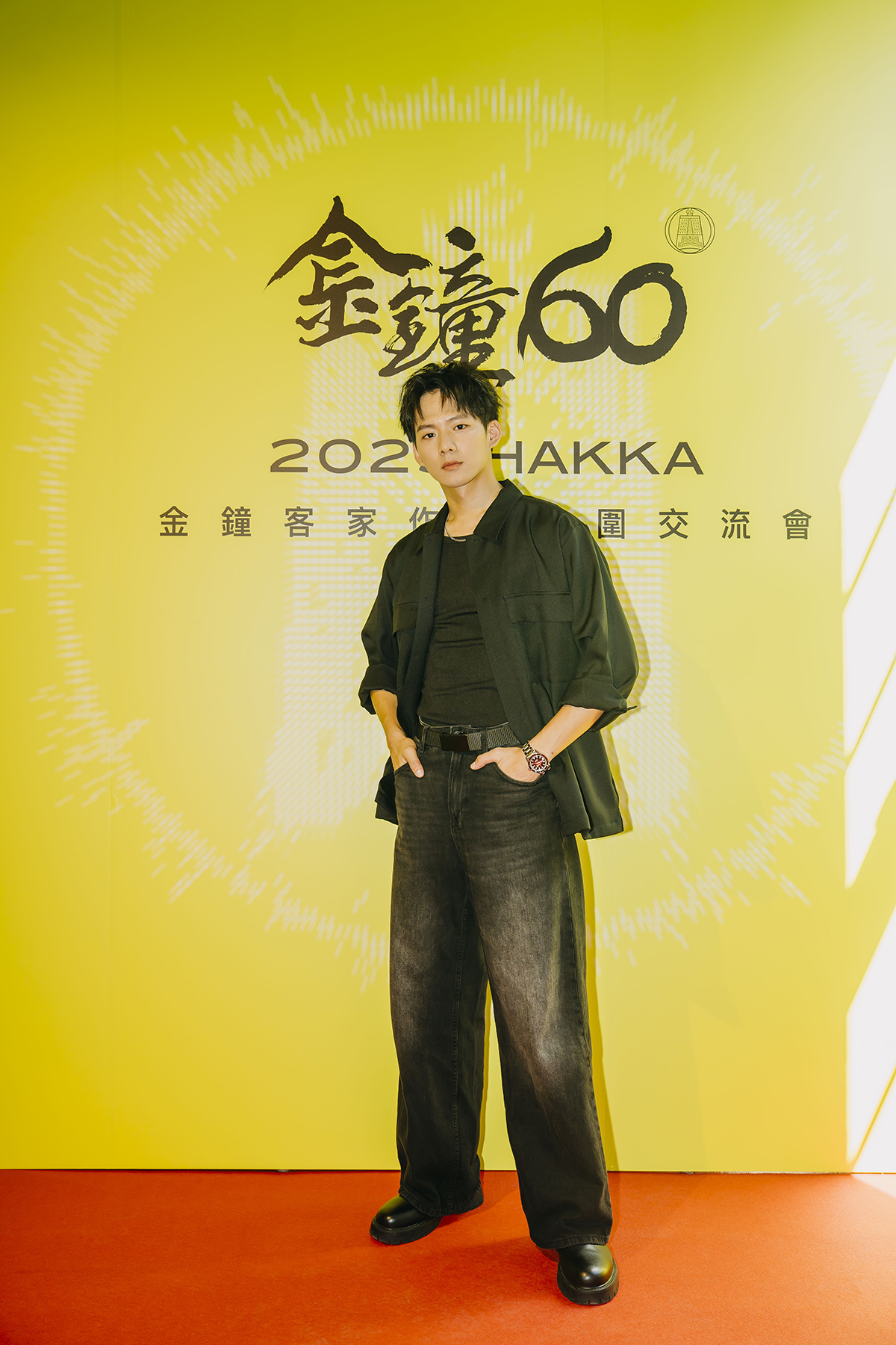 【車勢星聞】吳念軒以《星空下的黑潮島嶼》首次入圍金鐘迷你劇集男主角獎,今(9)日出席金鐘客家作品入圍交流會。(圖片提供:客委會)