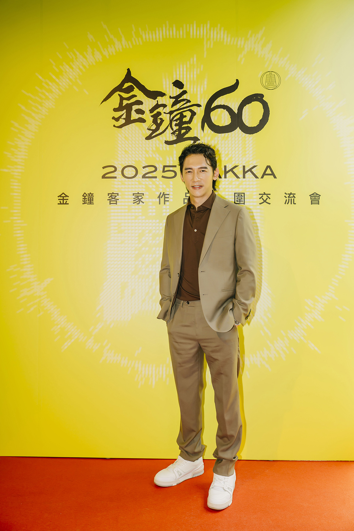 【車勢星聞】温昇豪以《廚師的迫降:客家廚房》入圍「實境節目主持人獎」,今(9)日出席金鐘客家作品入圍交流會。(圖片提供:客委會)