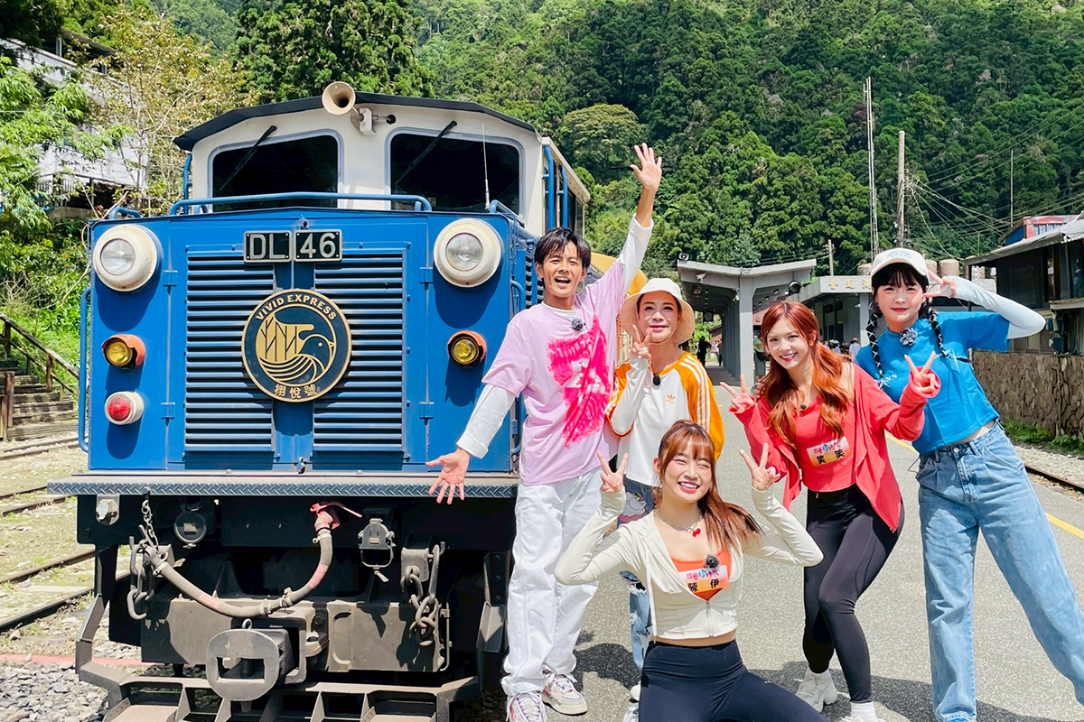 【車勢星聞】《綜藝新時代》阿翔看到火車會瘋狂。(圖:民視提供)