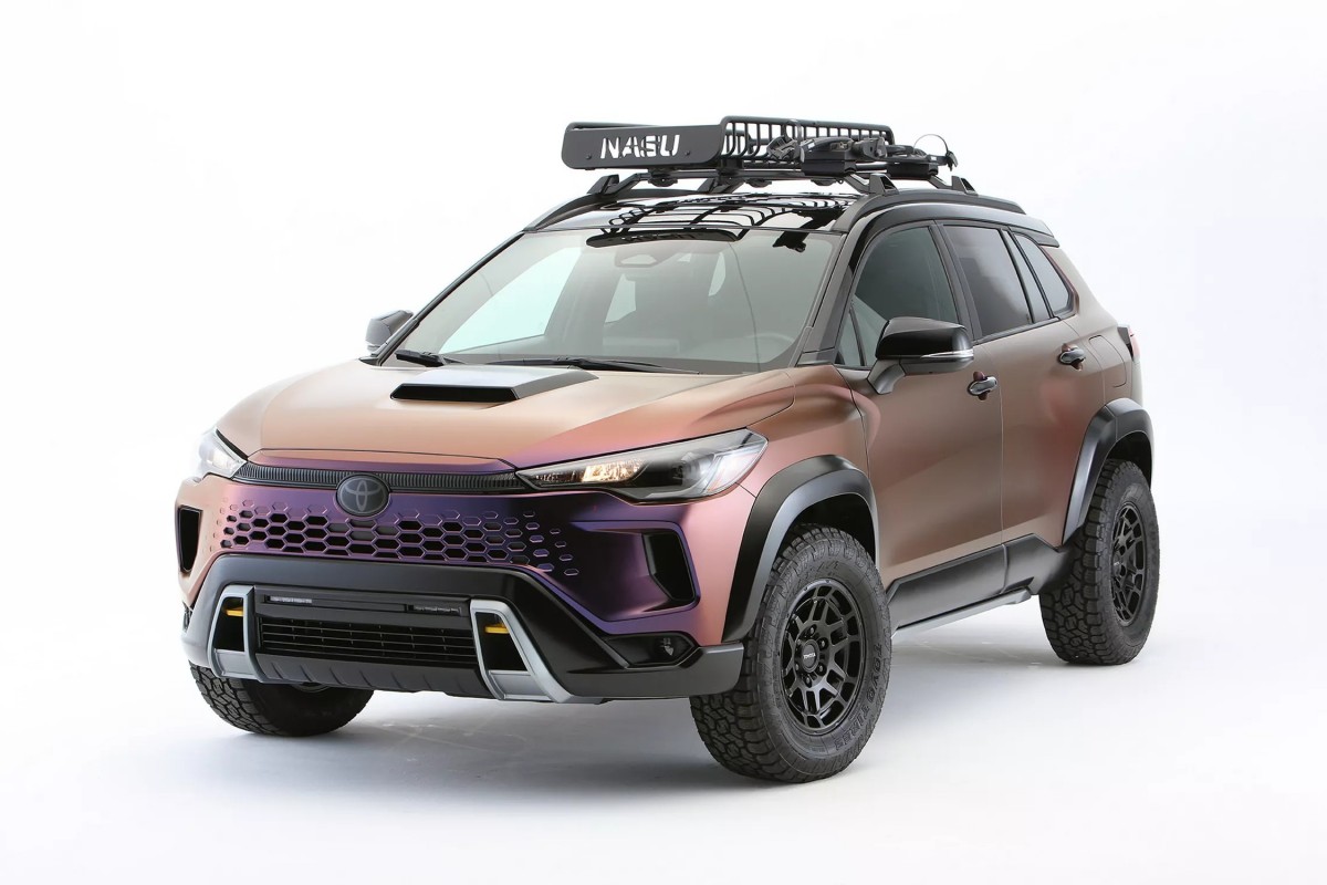 Toyota預計於2025年的SEMA改裝車展上發表Corolla Cross Nasu Edition,這輛車擁有鮮明的越野特色。