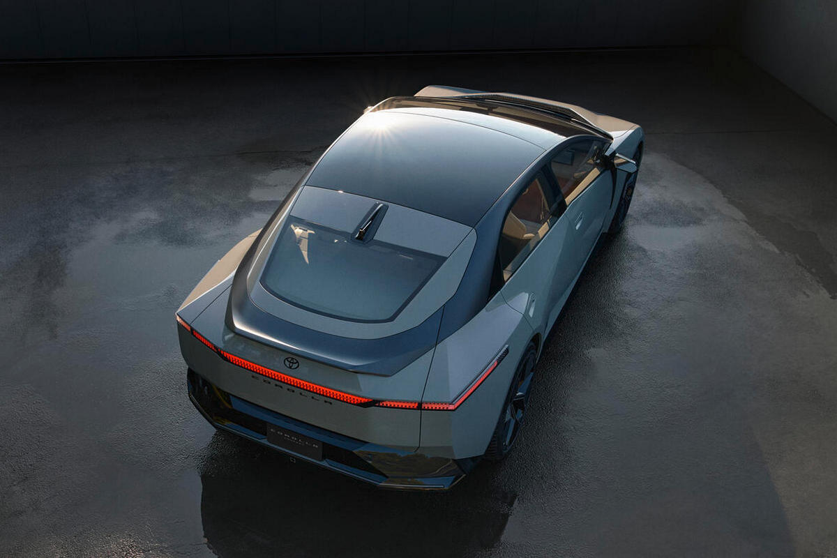 日本移動展Toyoota展出Corolla Concept。