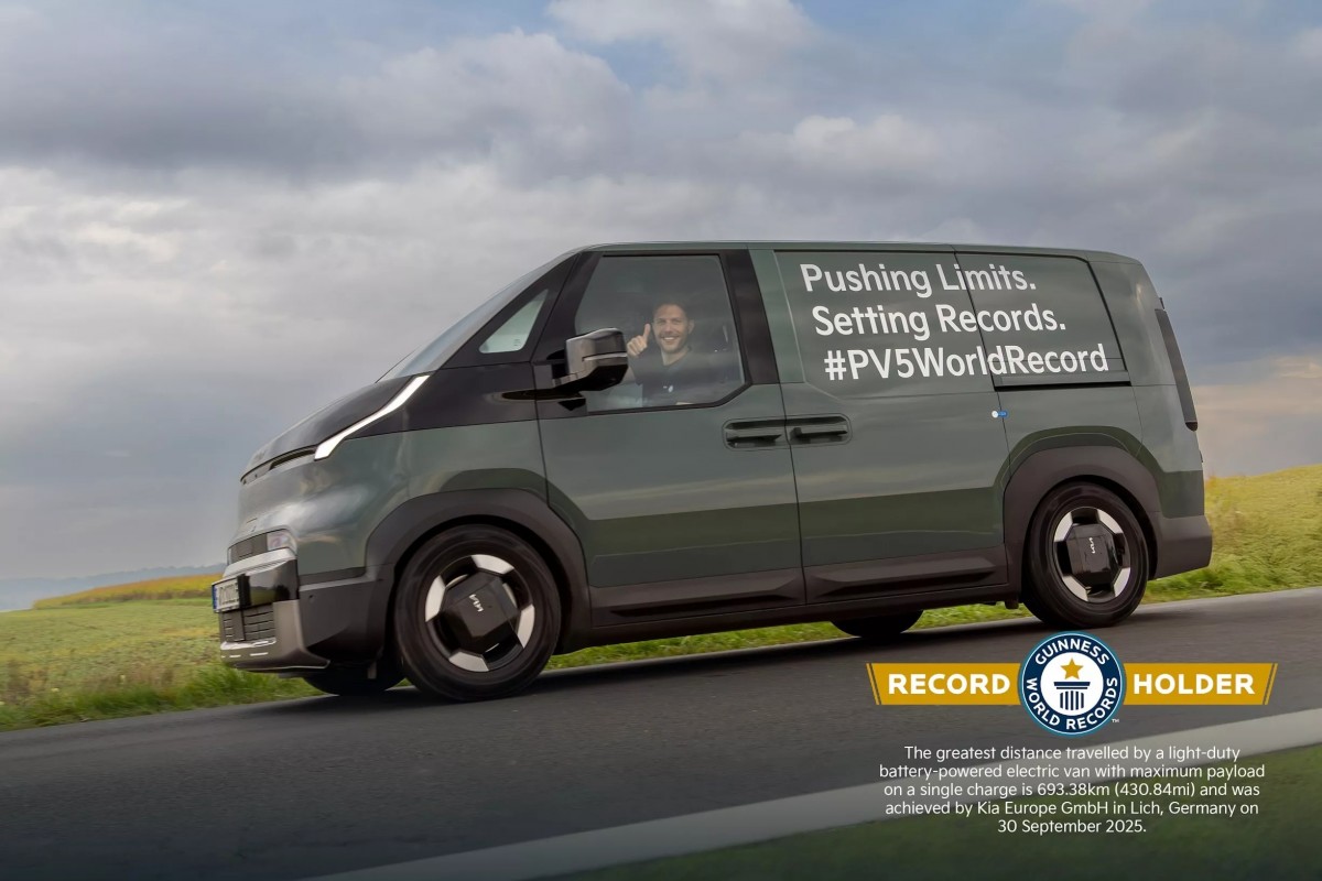 此次使用的PV5 Cargo為原廠量產版本，搭載71.2 kWh電池組，並未進行任何特殊改裝或調校。