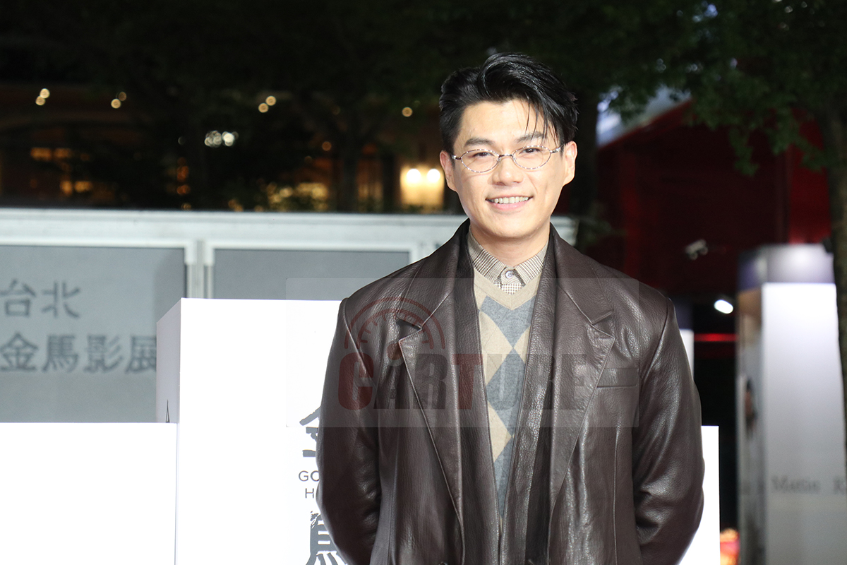 【車勢星聞】第62屆金馬影展開幕片《大濛》主要演員柯煒林。（圖：車勢星聞）
