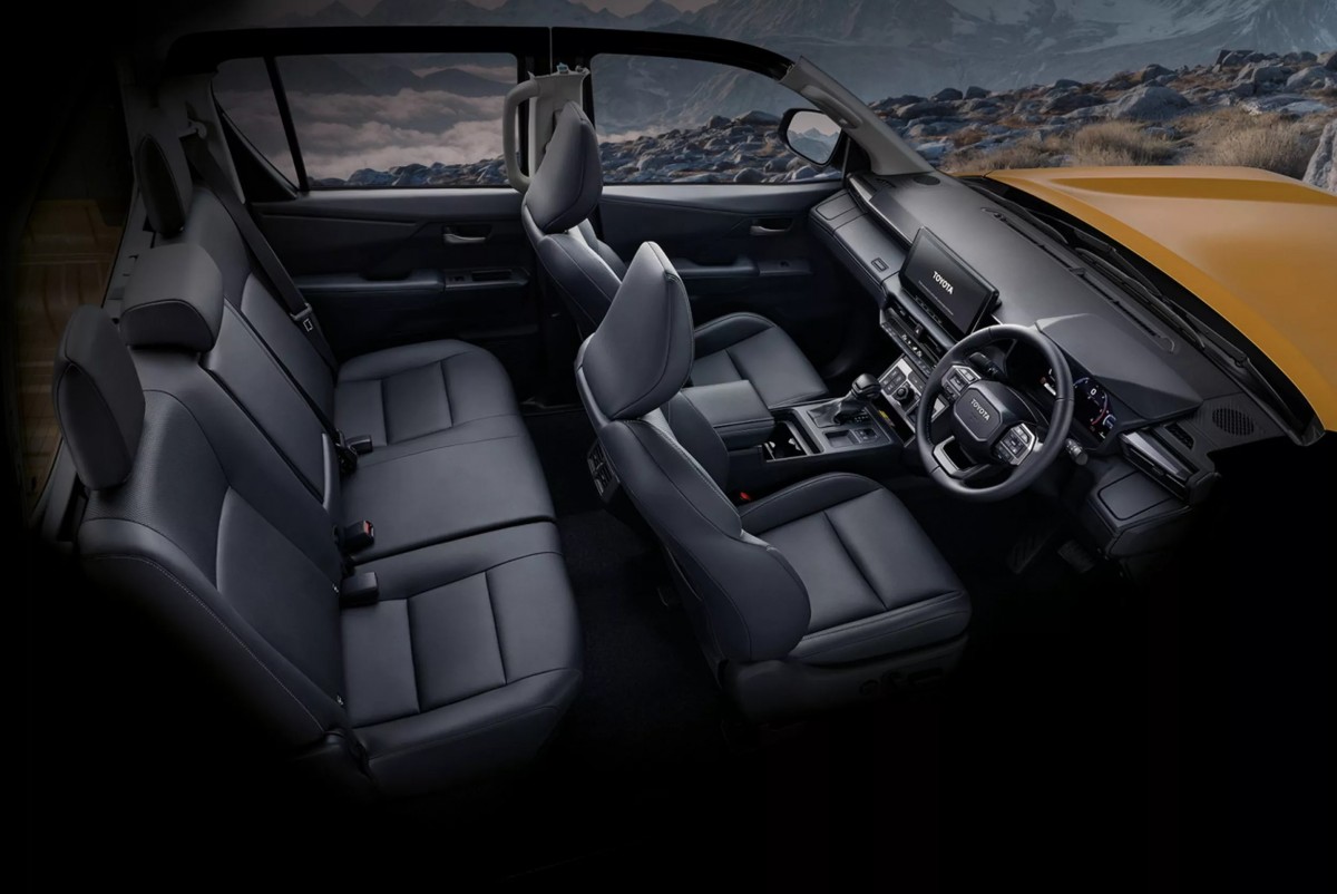 車輛依舊擁有雙排座的選擇，保留了極佳的實用特性。