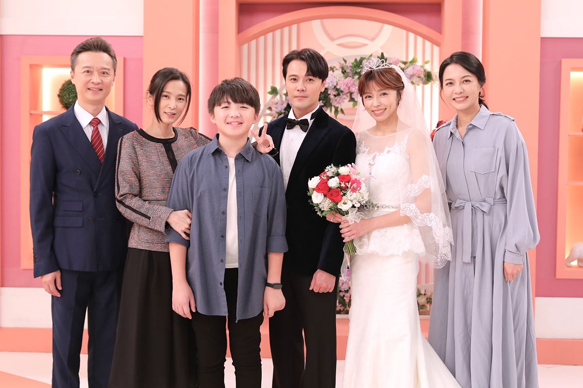 【車勢星聞】《好運來》王瞳、黃文星拍婚紗甜炸，曾子益戀愛瘋狂線「神展開」。（圖：民視提供） 