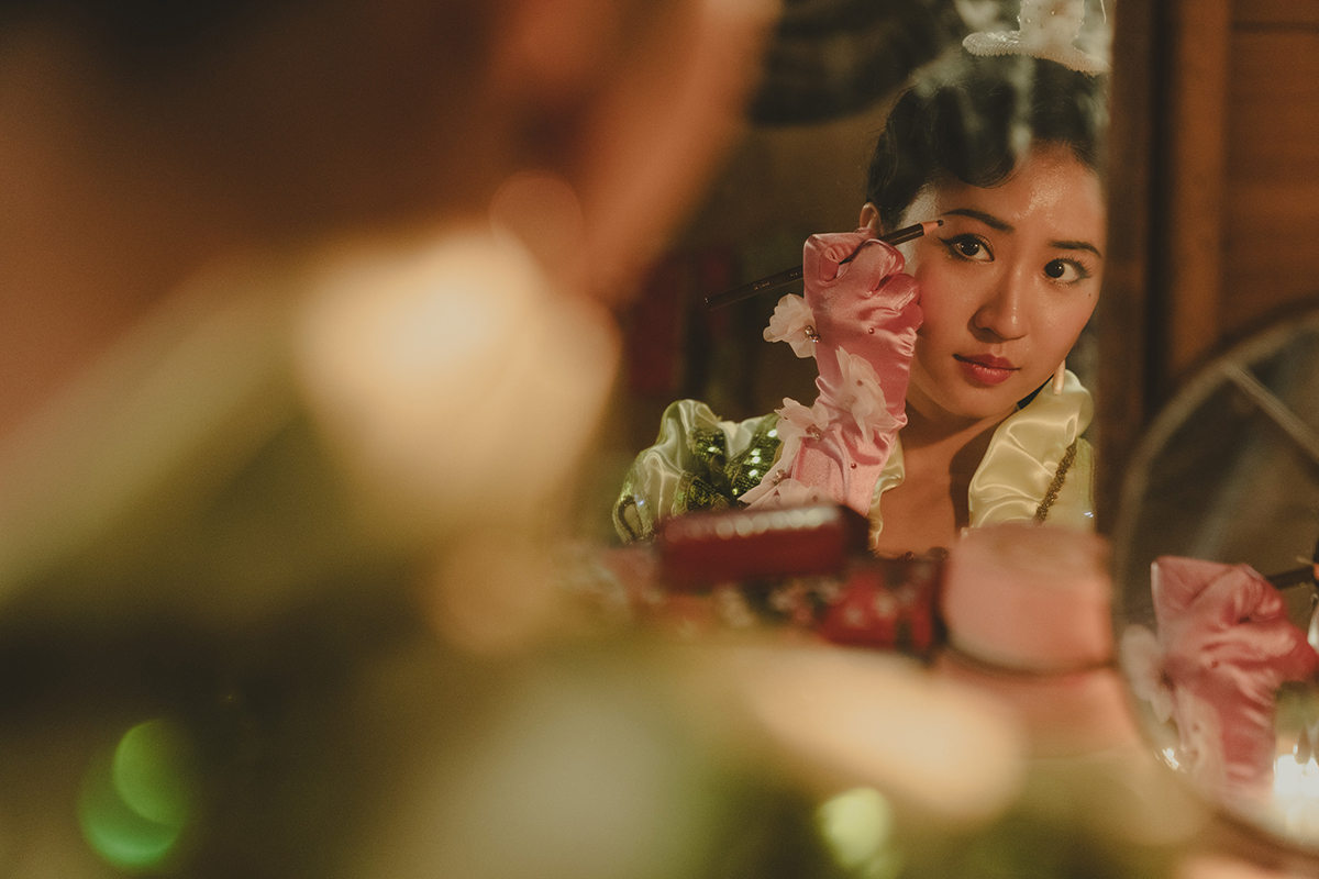 【車勢星聞】9m88化身歌舞女伶，造型相當驚艷。〈圖/華文創 提供〉