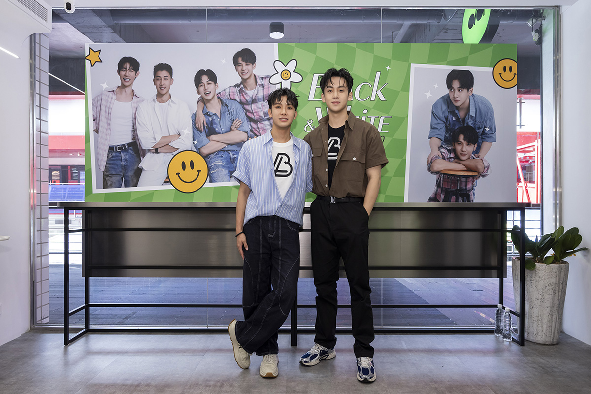 【車勢星聞】《黑白原來是真的》葛兆恩、紀成澔，另類床戲「話太多」NG連連。（圖：結果娛樂提供） 