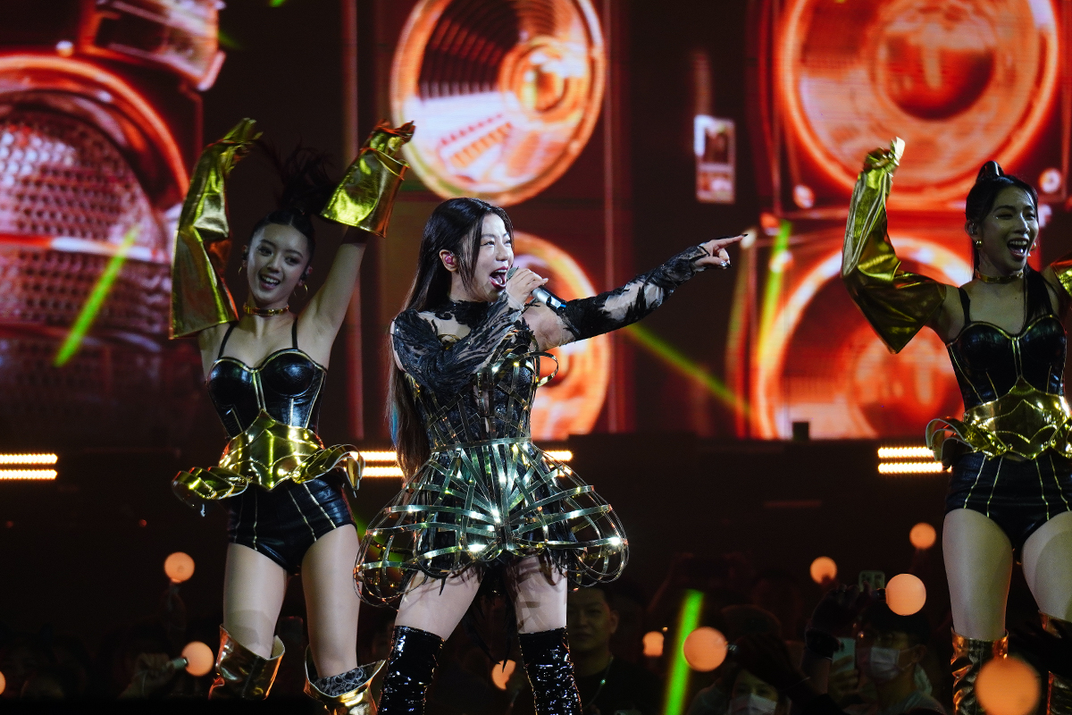 【車勢星聞】丁噹《夜遊》小巨蛋開唱。（圖：車勢星聞）