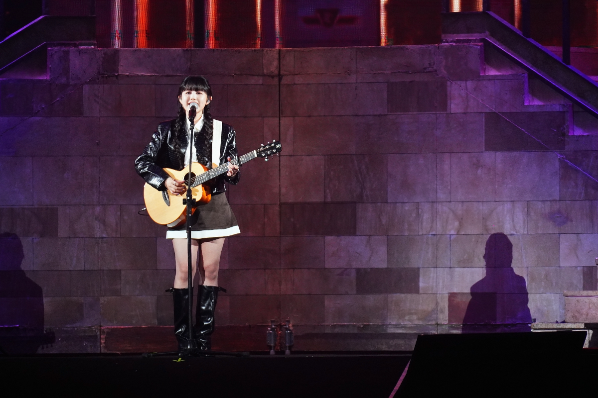 【車勢星聞】丁噹《夜遊》台北小巨蛋演唱會首場邀請琳誼擔任暖場嘉賓。（圖：車勢星聞）