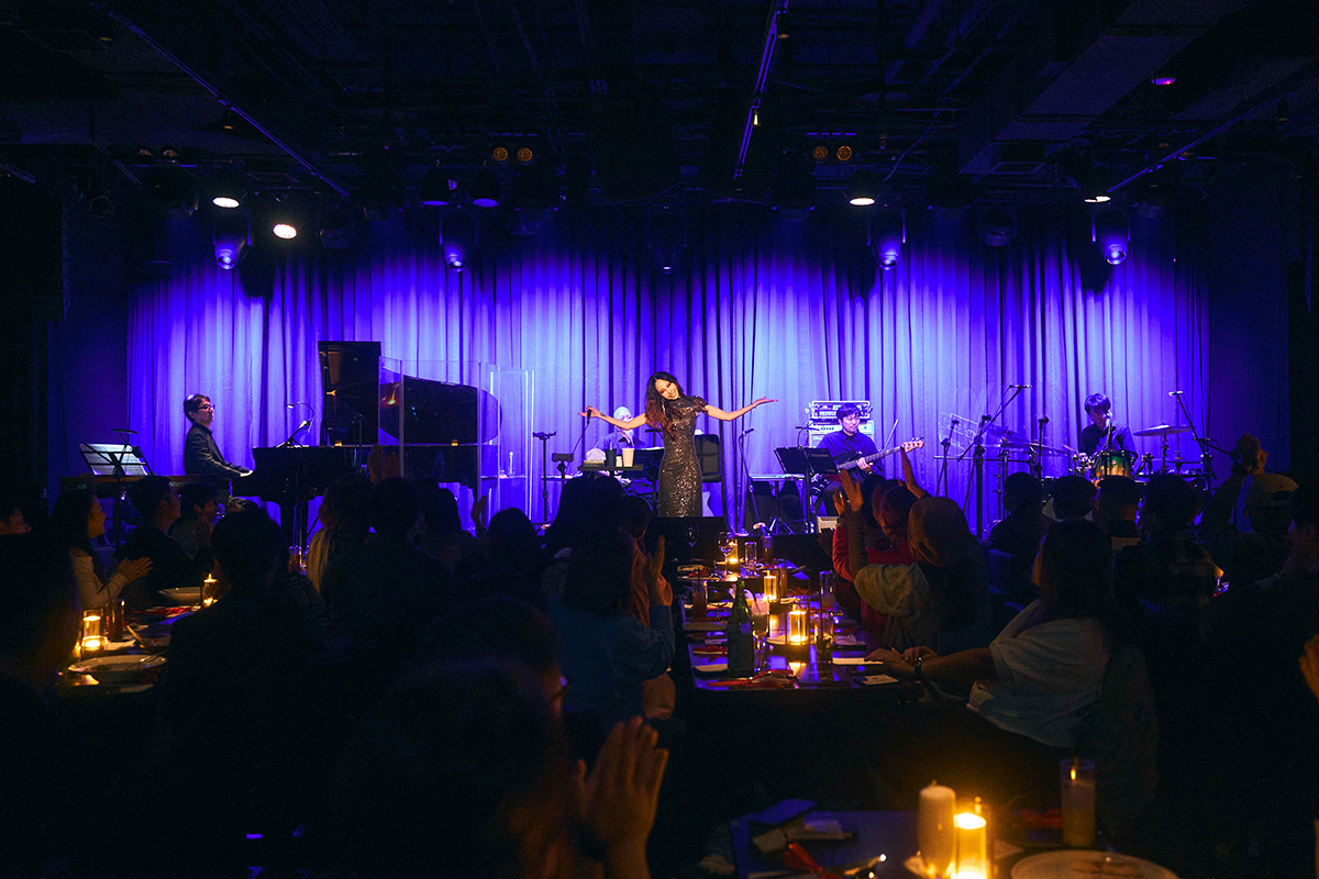 【車勢星聞】粉絲的尖叫量瞬間飆到天花板震動。(照片提供：Billboard Live TAIPEI)