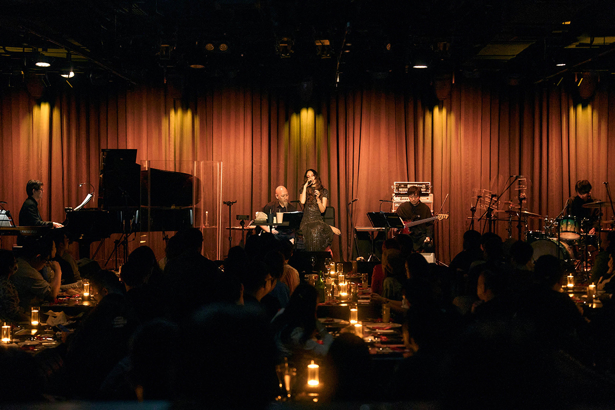 【車勢星聞】中島美嘉稱讚台灣粉絲素質超好，成為全場最動人的花絮之一。(照片提供：Billboard Live TAIPEI)