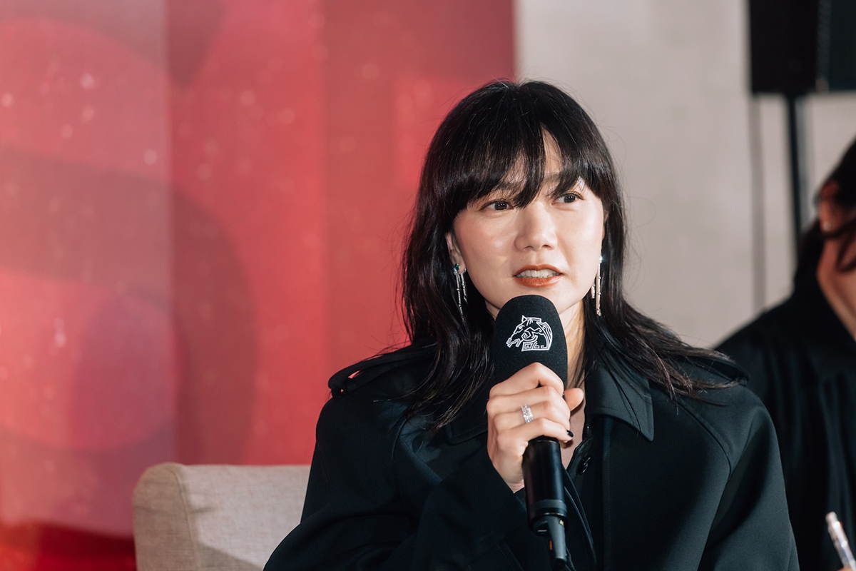 【車勢星聞】金馬／韓星裴斗娜在攝影機前覺得幸福，認定演藝工作是天職。（圖：金馬獎提供） 