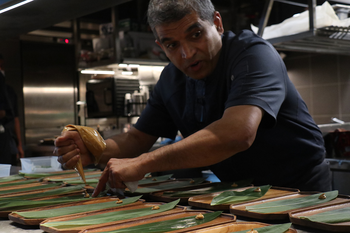 夏花餐室雙廚四手餐會玩味發酵，螞蟻、芭樂、玉米入菜共譜當代印度美食。（示意圖）