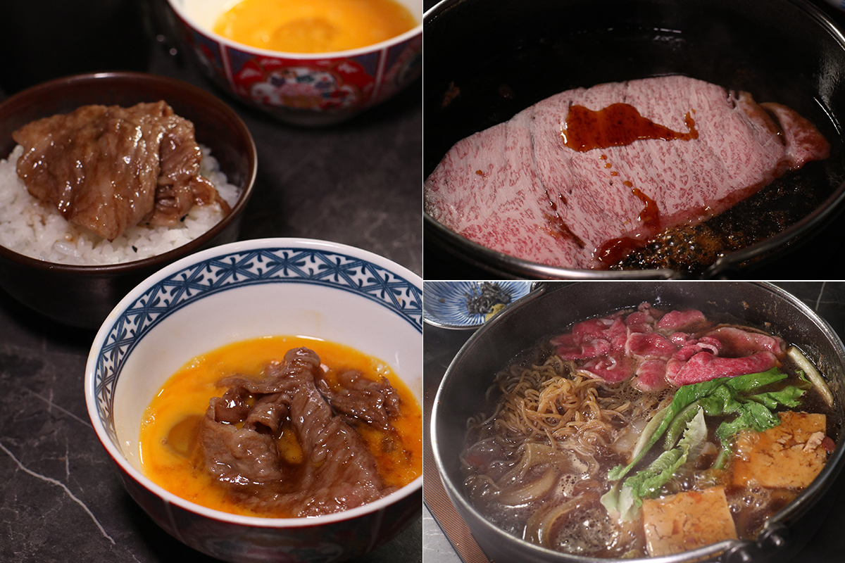 「橋山·壽喜燒」融合關西風的醬香甜韻與關東風的柔和細膩。（示意圖）