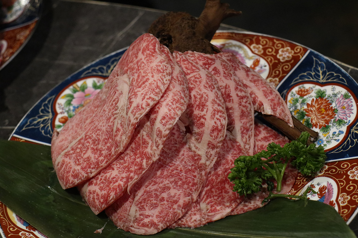 「橋山•壽喜燒」。（示意圖）