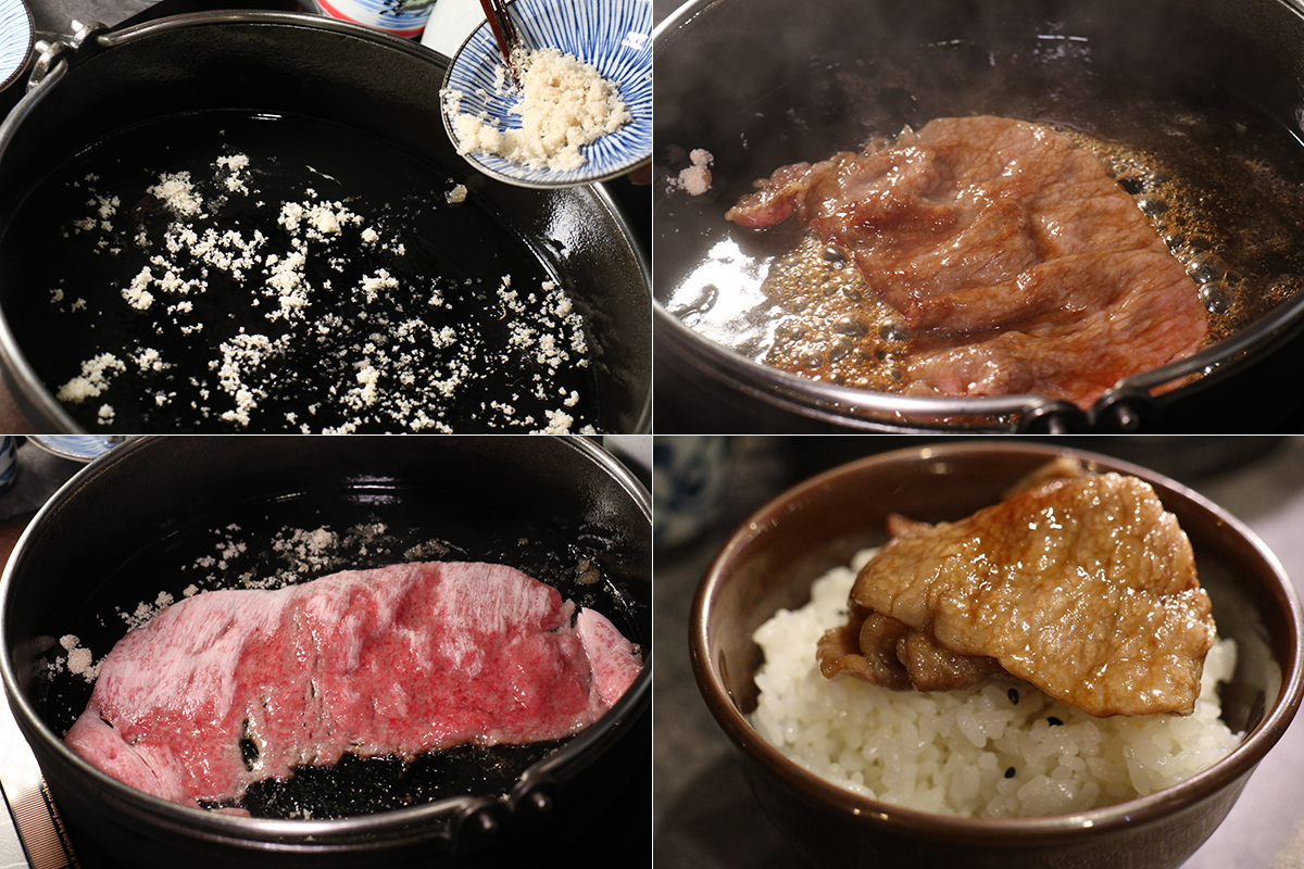 「橋山•壽喜燒」頂級A5和牛。（示意圖）