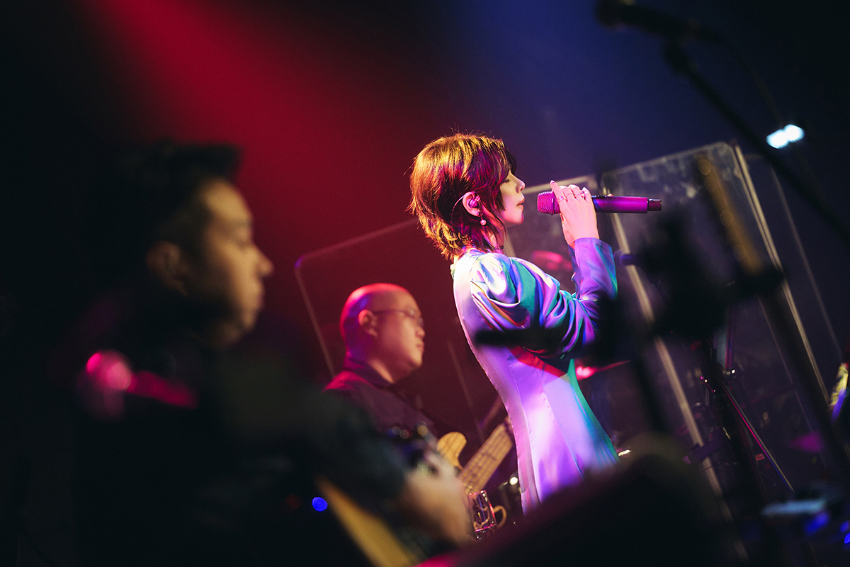 【車勢星聞】徐若瑄開唱全程參與舞台燈光影像設計。（圖： 索尼音樂、Billboard Live TAIPEI提供） 