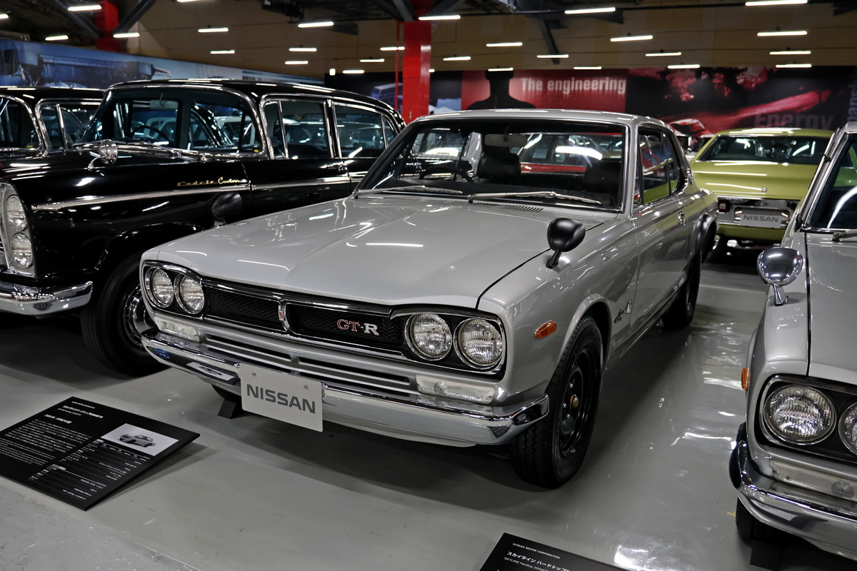 Zama座間博物館典藏戰神始祖Skyline GT-R (KPGC10)。
