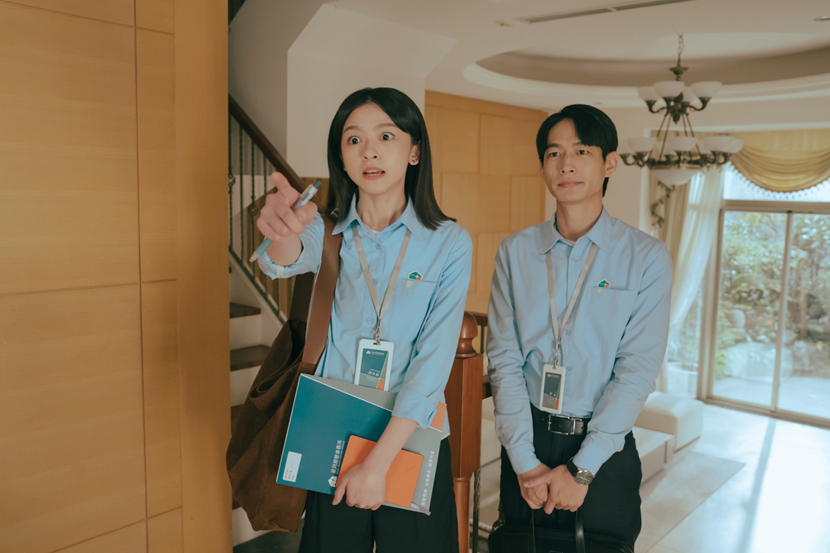 【車勢星聞】「雙金組河」陳姸霏(左)和黃河(右)在《人生只租不賣》首度合作，擦出不少逗趣火花。(公視台語台提供)