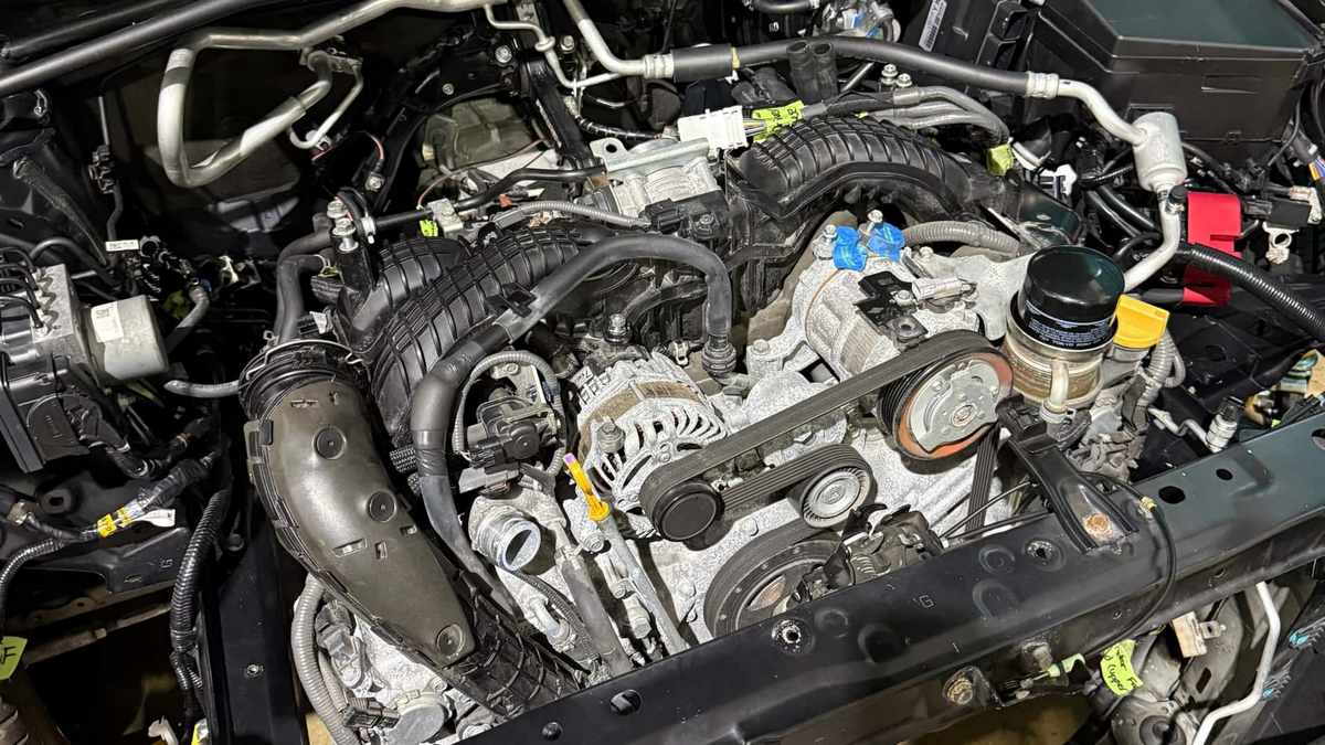 WRX引擎無須修改就能直上Crosstrek。 (圖片來源Stephen Ketelsen @vb_hatch)