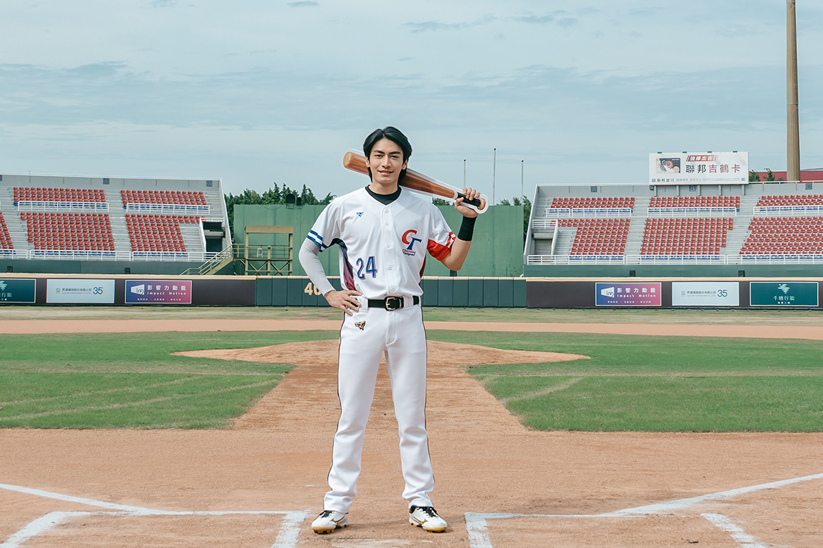 【車勢星聞】棒球十二強賽電影《絕勝》公佈新卡司，宋柏緯飾演台灣隊長陳傑憲。（圖：瀚草文創）