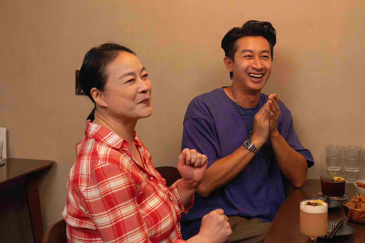 【車勢星聞】Darren邱凱偉感言很榮幸與女神同框，稱巷媽媽一樣溫暖！（資料來源：東森綜合台提供）