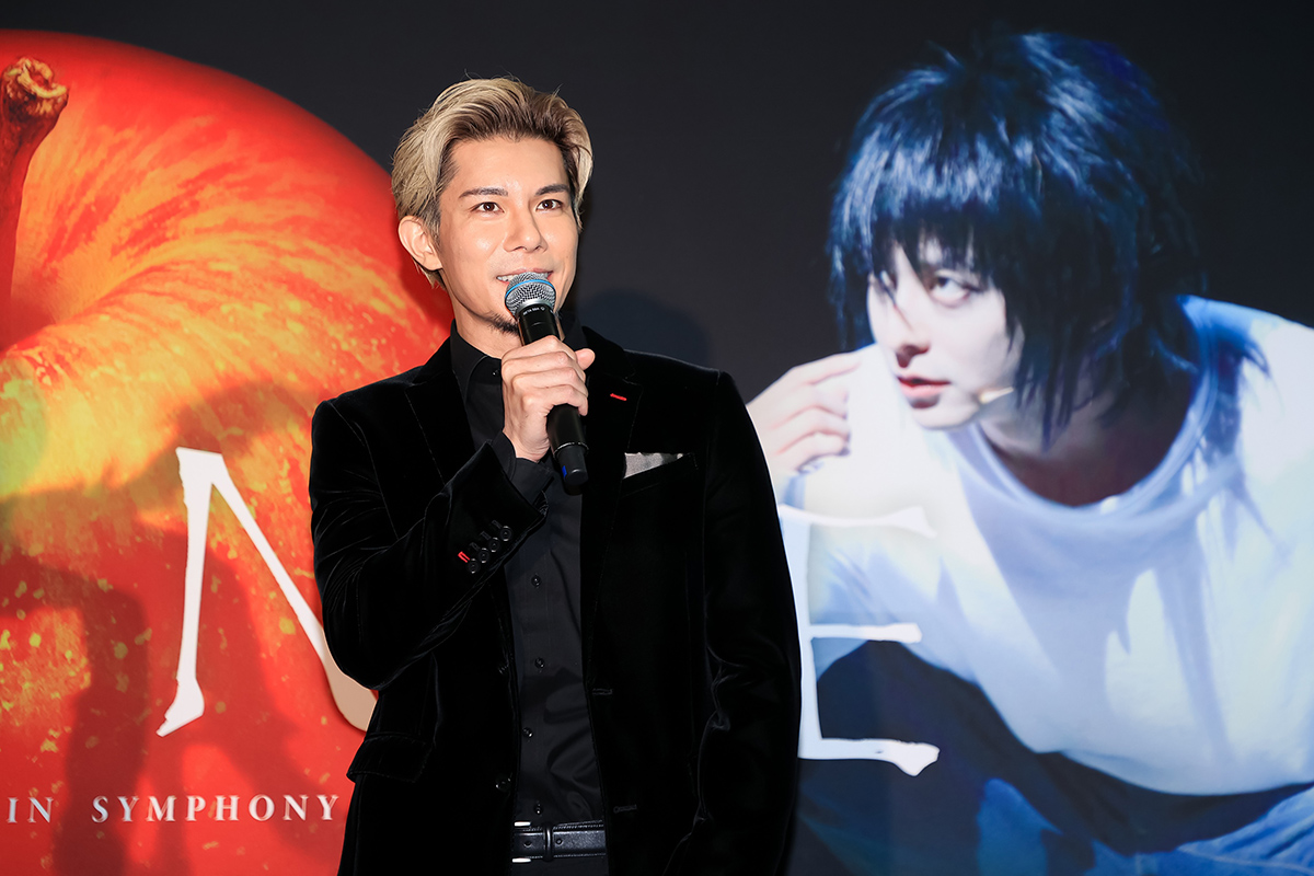 【車勢星聞】「初代夜神月」柿澤勇人時隔七年再扮經典代表角色。攝影／余承翰。