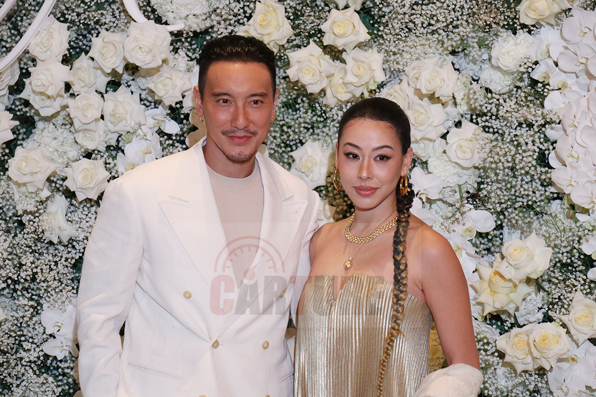 【車勢星聞】影音／王陽明、蔡詩芸出席邱澤、許瑋甯婚禮。（圖：車勢星聞）