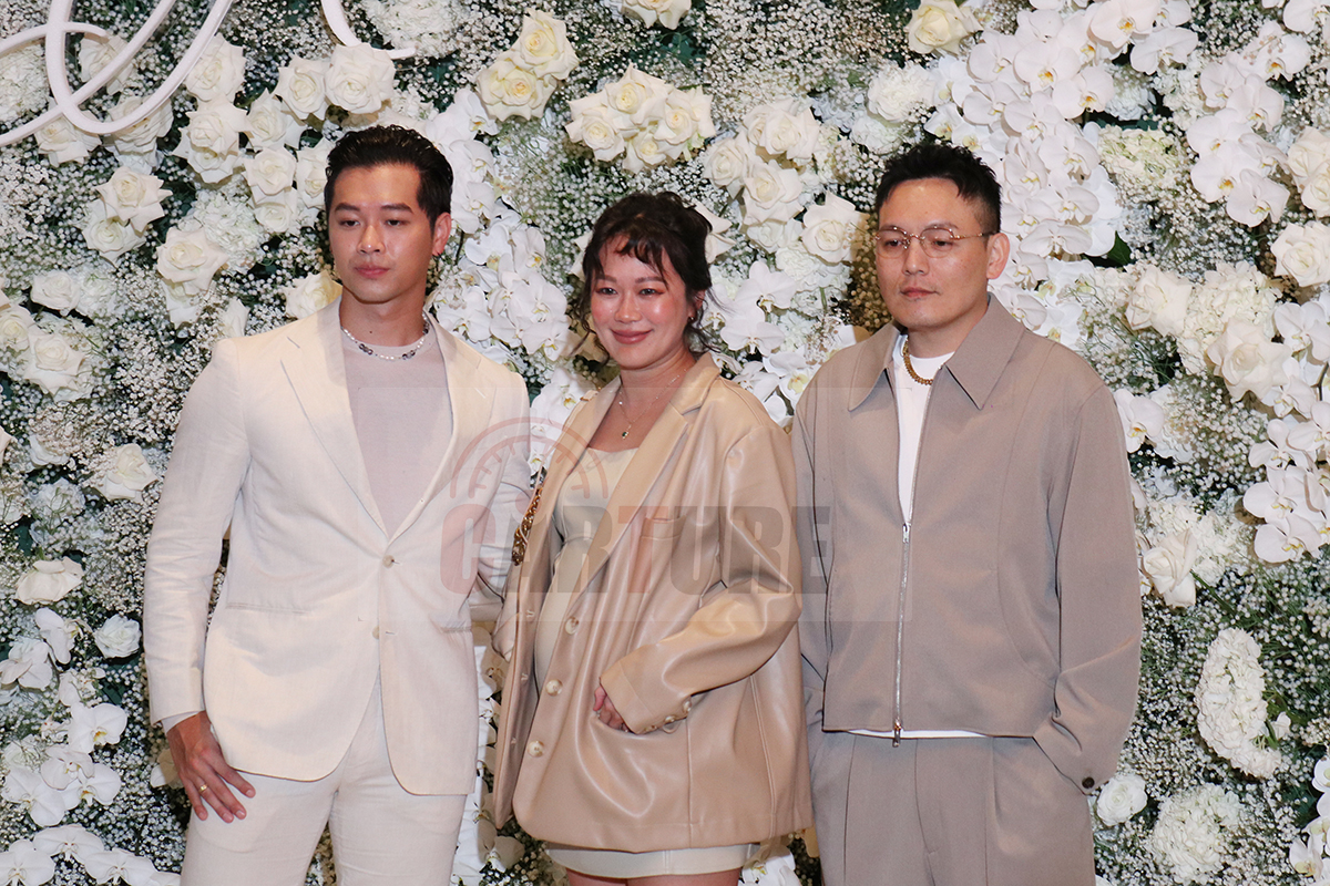 【車勢星聞】影音／高爾宣、芮德、春風出席邱澤、許瑋甯婚禮。（圖：車勢星聞）