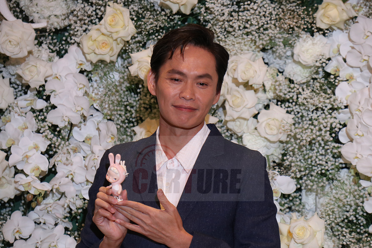 【車勢星聞】影音／黃鐙輝出席邱澤、許瑋甯婚禮。（圖：車勢星聞）