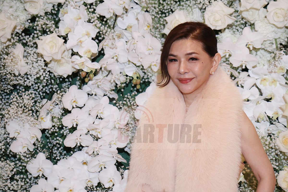 【車勢星聞】影音／張清芳出席邱澤、許瑋甯婚禮。（圖：車勢星聞）