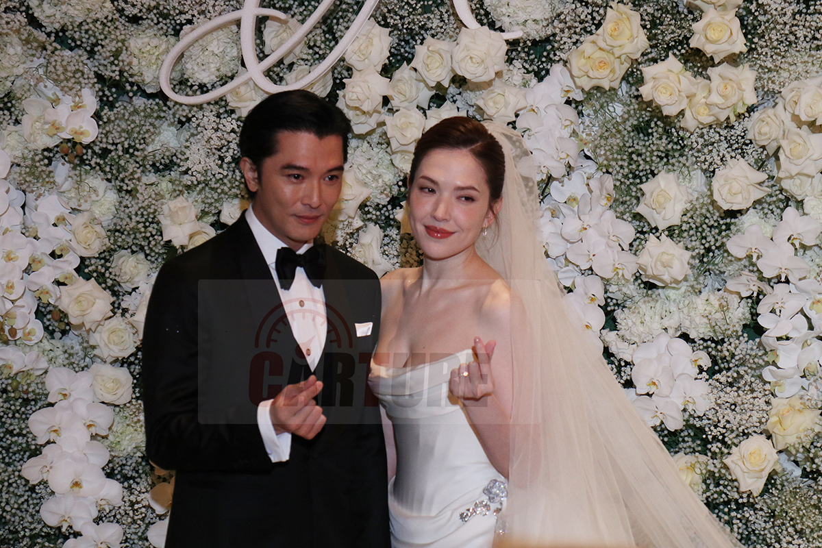 【車勢星聞】影音／邱澤、許瑋甯婚禮採西式風格，表示大家開心最重要