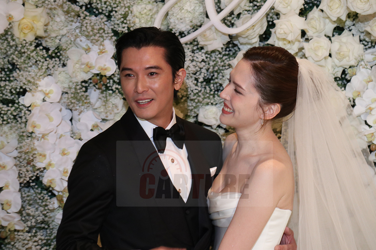 【車勢星聞】影音／邱澤、許瑋甯婚禮採西式風格，表示大家開心最重要