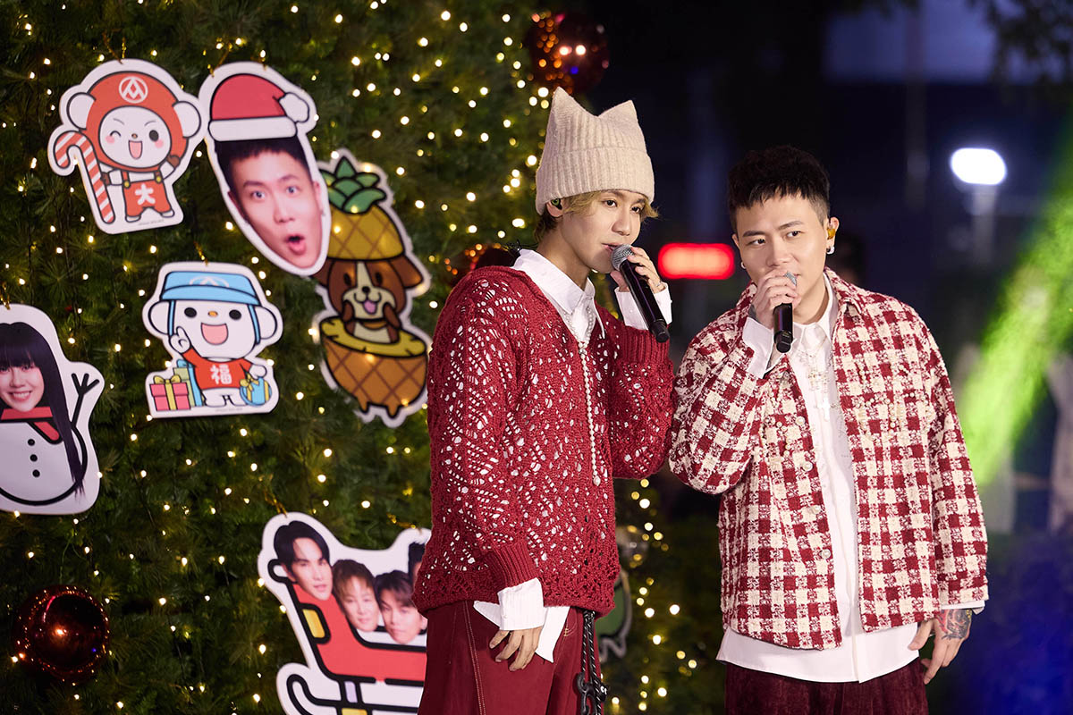 【車勢星聞】白安、鼓鼓呂思緯、蕭秉治攜手大全聯、佩樺基金會為弱勢兒少點亮希望。（圖：相信音樂提供） 