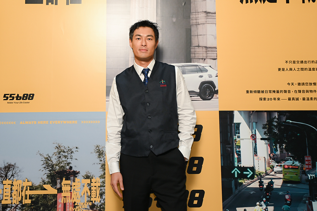 【車勢星聞】55688集團攜手最帥計程車楊祐寧「一直都在 無處不載」。（圖：品牌提供）