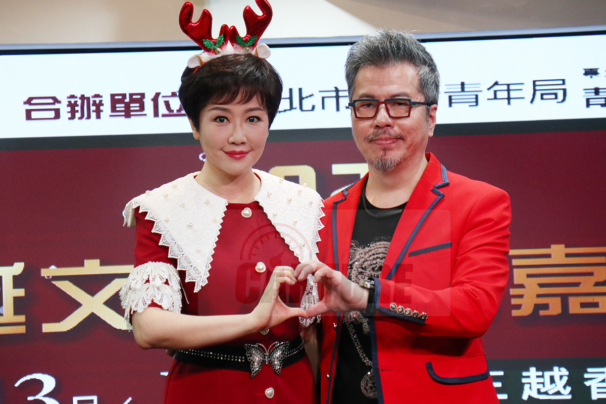 【車勢星聞】黃國倫、寇乃馨夫婦攜手號召多位藝人及團體舉行「2025聖誕文化藝術嘉年華」。（圖：車勢星聞） 