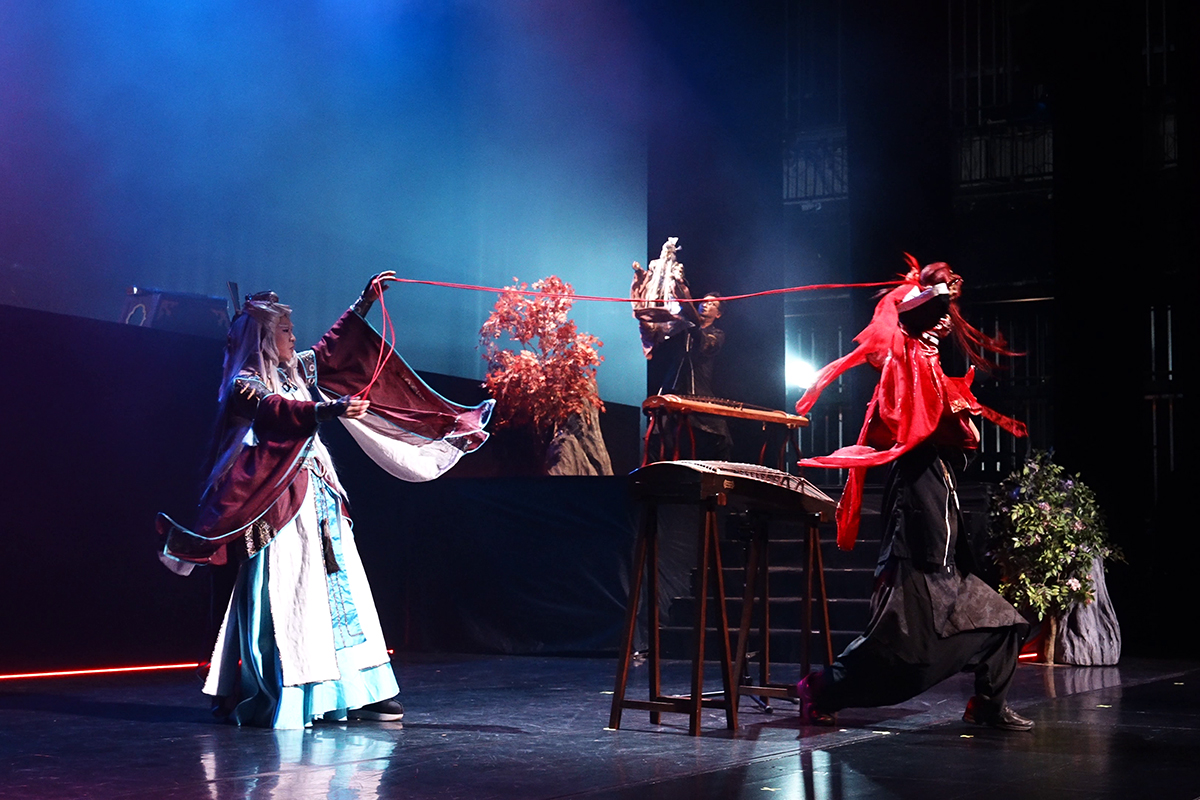 【車勢星聞】《藝動桃城 風起霹靂》融合霹靂布袋戲以音樂劇模式盛大出演。（圖：霹靂國際多媒體提供） 